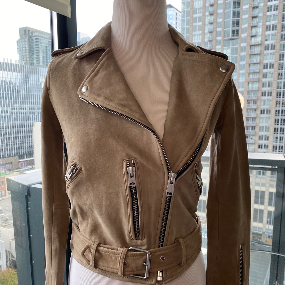 All Saints Suede Jacket